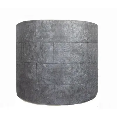 Rigid Graphite Felt Thermal Insulating Cylinder